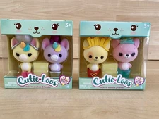 Cutie Loos Mix N’ Match Friends 2 Sets New Box Sunshine Apollo Waffles Sprinkles