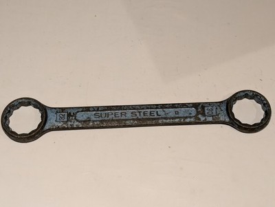 Indestro ''Super Steel'' Ringschlüssel Doppel - Ringschlüssel 30/32 DDR ML TGL