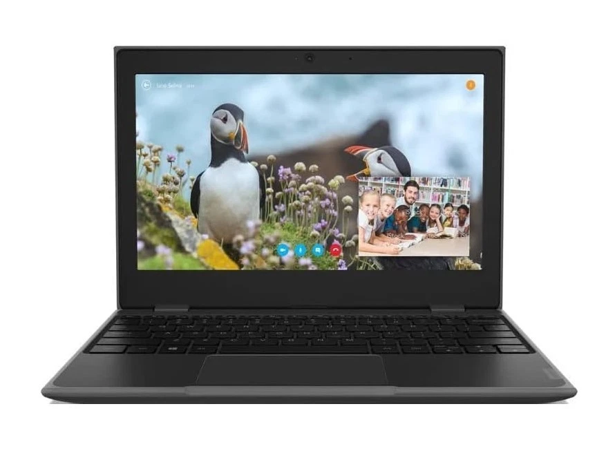 Lenovo 100e (2nd Gen) 11.6'' Netbook - Intel N4020 - 4 GB RAM - 64 GB + Charger - Image 3 of 4