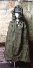 Tent sheet, from the communist period, the model that transforms into a raincoat