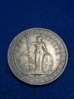 1911 Silver Great Britain Trade Dollar.  Very Nice! Wonderful Detail!