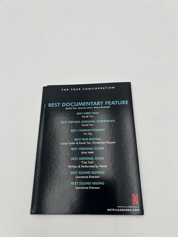 Shirkers For Your Consideration DVD Documentary Feature Screener Netflix 2018 Foto 2 de 4