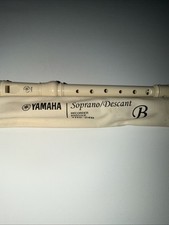 Yamaha YRS-24B Soprano Recorder Off White Musical Instrument With Bag New