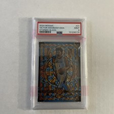 2024-25 Panini Mosaic Victor Wembanyama Stained Glass Case Hit SSP 
