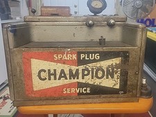 Vtg 50s CHAMPION SPARK PLUG SERVICE CENTER Au...