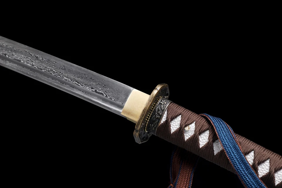 Espada KATOKU Tipo 98 Gunto Hecha a Mano Plegada Acero Full Tang Afilada Alta Calidad Foto 4 de 4