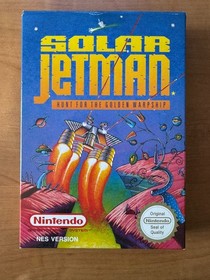 Solar Jetman Nintendo NES - PAL UKV en caja completo en caja - excelente estado