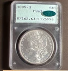 1885-O $1 Morgan Silver Dollar New Orleans CAC MS63.  Rattler!