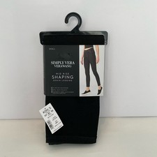 NWT Simply Vera Vera Wang Black Mid-Rise Denim Leggings