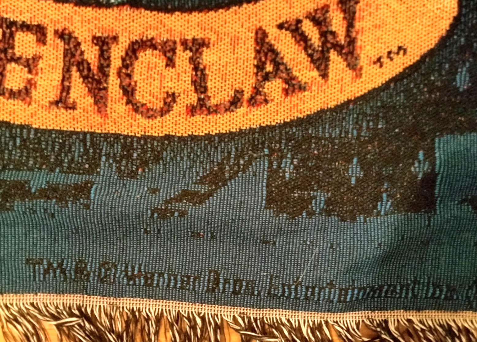 Ravenclaw Harry Potter Hogwarts Woven Tapestry Blanket 60x45" Warner Bro Studio