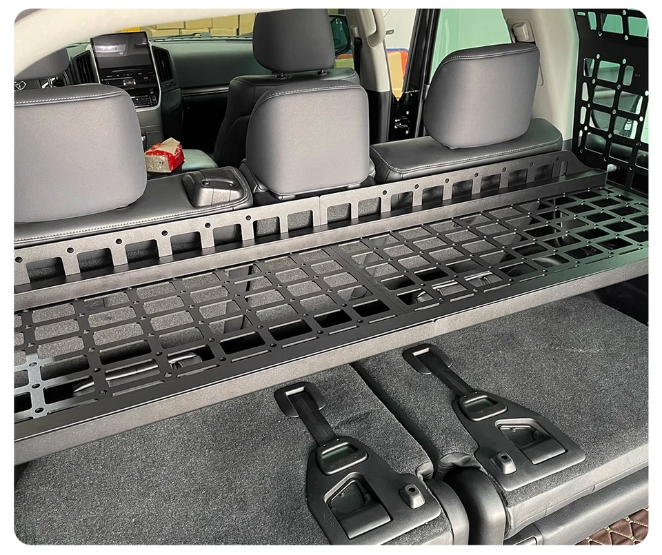 Estantería de carga Molle panel maletero para Toyota Land Cruiser J200 LC200 2008-2021 Foto 4 de 4
