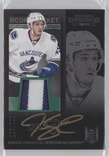 2013 Panini Playoff Contenders Signatures /100 Jordan Schroeder Patch Auto 06rp