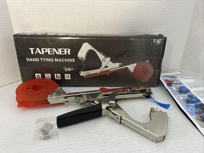 Plant Tying Machine, Lightweight Tie Tapener Gun to Up Vine Red 