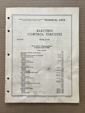 Honeywell VTG Technical Data Electric Control Circuits Part D 1954