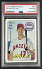 SHOHEI OHTANI PSA 10 2018 TOPPS HERITAGE #600 ROOKIE RC ANGELS 9426