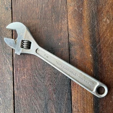 J.H. Williams Co 8 Inch Adjustable Wrench (USA)