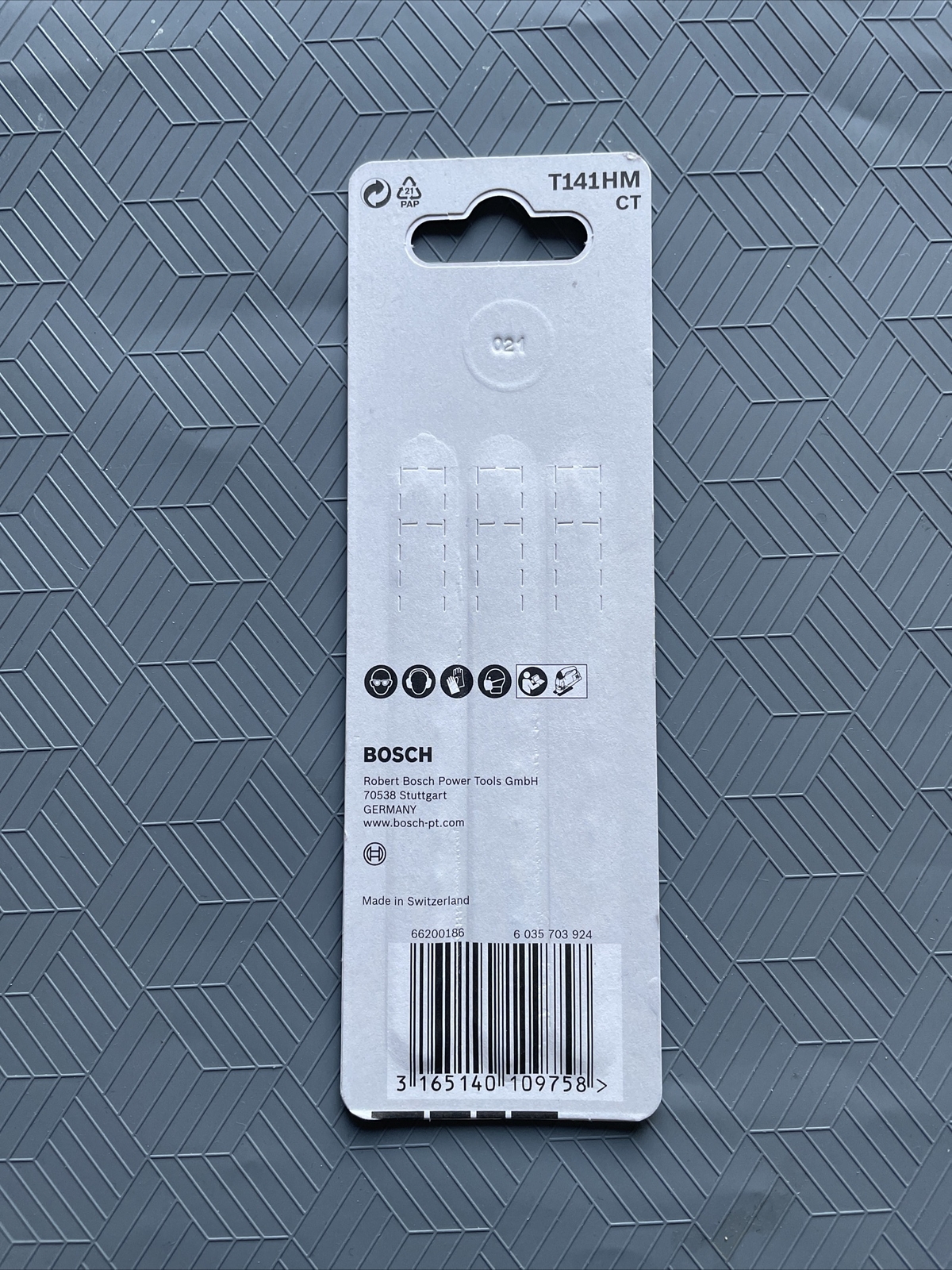 3x Bosch 3pcs TC 100mm Jigsaw Blade T141HM Special for Fiber & Plaster