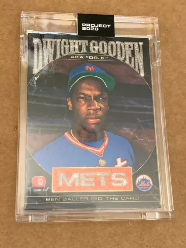 Topps Project 2020 Dwight Doc Gooden Card #86 by Ben Baller - Mets NONMINT