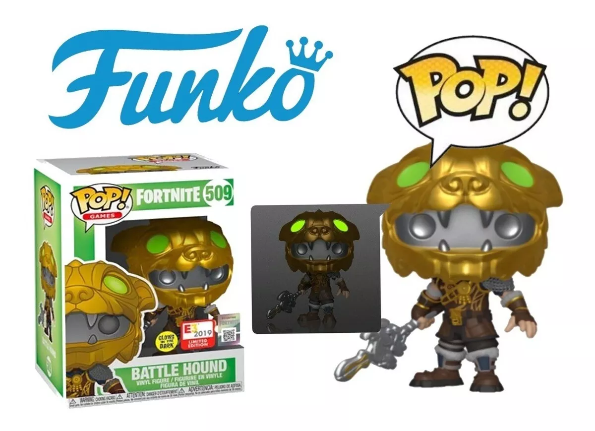 Funko Pop! Season 3 FORTNITE #509 Battle Hound EXCLUSIVE Vinyl Figure RARE