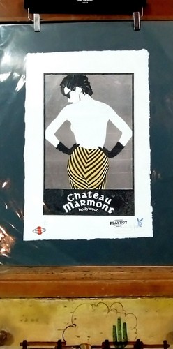 Chateau Marmont, Hollywood, Patrick Nagel, Ltd. Edition, Signed Fairchild Paris - Picture 10 of 15