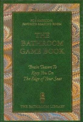 The Bathroom Game Book - Hardcover By Russ Edwards - GOOD