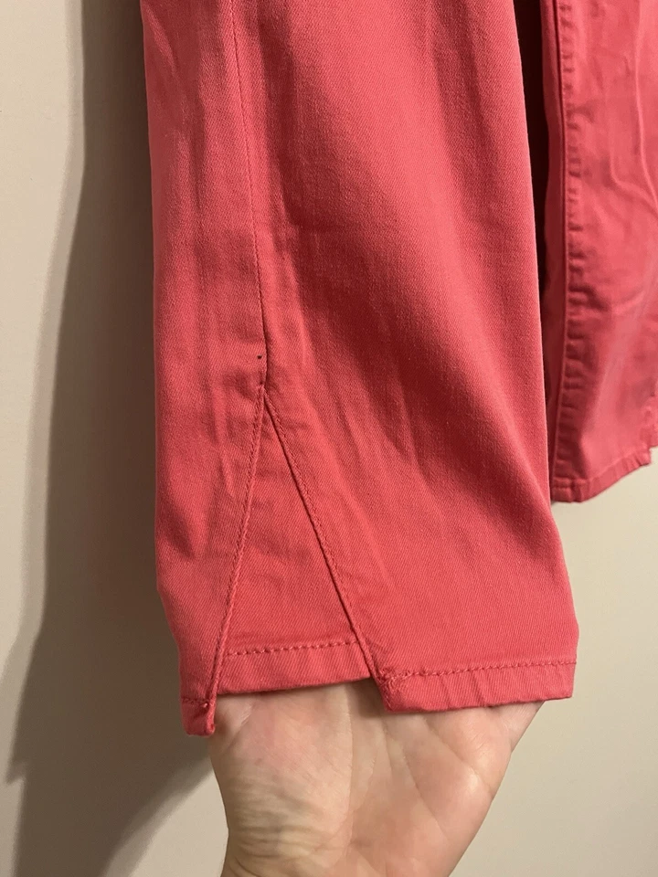 Kut from the Kloth Crop Skinny Pink Jeans Size 8 NWT - Image 4 of 4