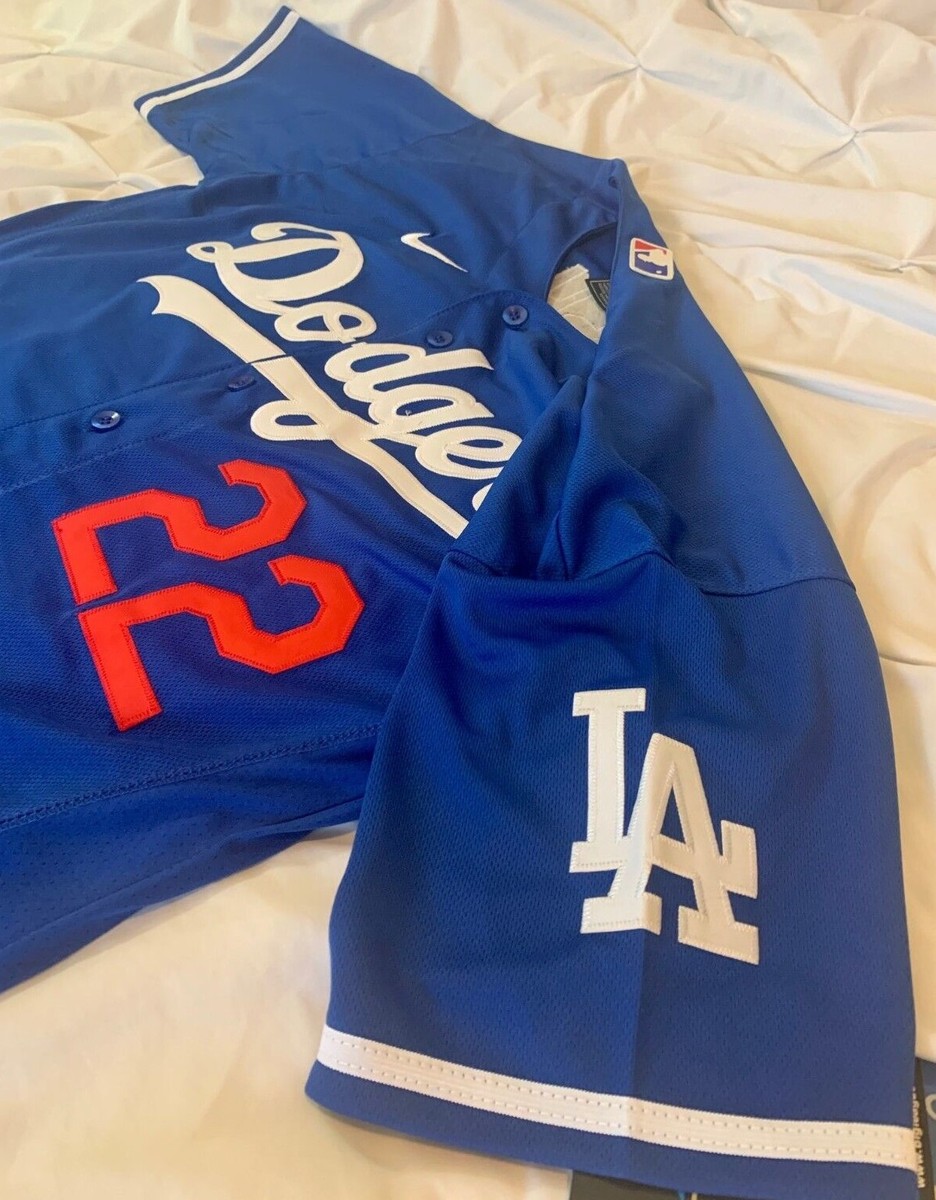 ロサンゼルス・ドジャース Kershaw カーショウ 22番 ジャージ Lサイズ 2025特集 ロサンゼルス・ドジャース Kershaw カーショウ 22番