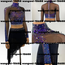 New Ice Figure Skating Dress, Figure Skating Dress For Competition B2576