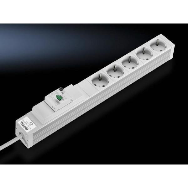 3161804 Rittal Rittal DK 7240.280 prolunghe e multiple 5 presa(e) AC Interno Gri
