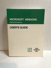 1990 Microsoft Windows Graphical Environment 3.0 MS-DOS PC-DOS User's Guide