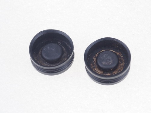 Suzuki TS125 TS185 Front Fork Cap Tube x2 NEW Suzuki 51189-29010 GENUINE JAPAN - Picture 3 of 3