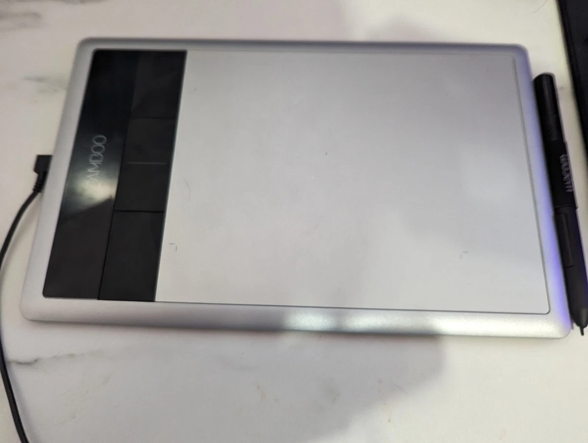 Wacom Bamboo CTH 470 Pen Tablet With Working Pen And Cable eBay