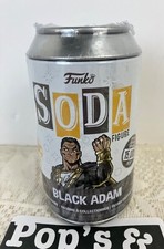 Funko Soda! Black Adam Figure Limited Edition Sealed W/Defected Can