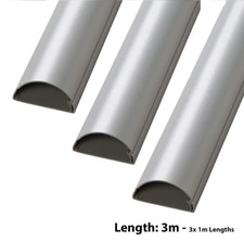 D-Line 16mm x 8mm Aluminium Micro Trunking Connectors PVC Cable Management