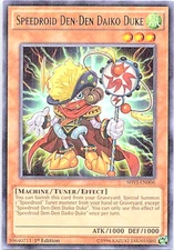 Speedroid Den-Den Daiko Duke SHVI-EN006 Yu-Gi-Oh! Card Light Play 1st Edition