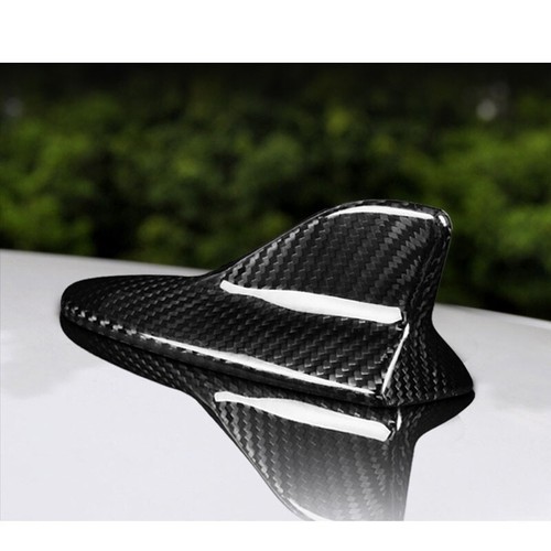 Real Carbon Fiber Roof Shark Fin Antenna Cover Caps fit For Lexus ES IS NX 2019 - Picture 3 of 8