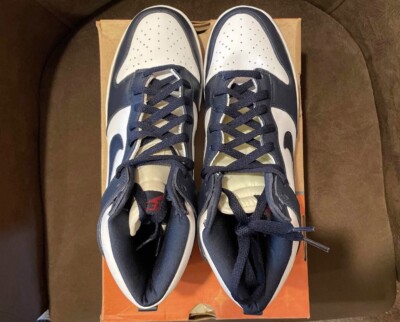 NIKE DUNK HIGH 2000 USA ネイビー ホワイト 1999 NIKE SB DUNK HI LE 2000 USA OLYMPIC WHITE OBSIDIAN BLUE
