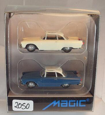 Magic (Herpa) 1/87 Nr. 452106 Auto Union 1000 SP elfenbein & petrol OVP #2050