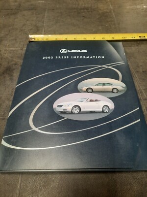 2002 Lexus Press Kit  Information Manual Brochure Original 