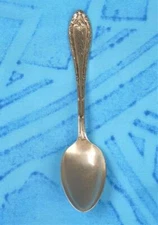 Antique Sterling Silver Teaspoon Frank Herschede Silverware 18 Grams Mono:DDP