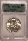 1954-D Franklin Half Dollar - ICG - MS65 FBL - #3741CA713