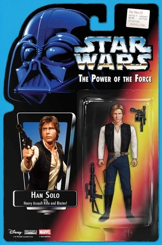 Star Wars #3 JTC Solo Action Figure Variant Cover Pre Order 7/16 Marvel Comics