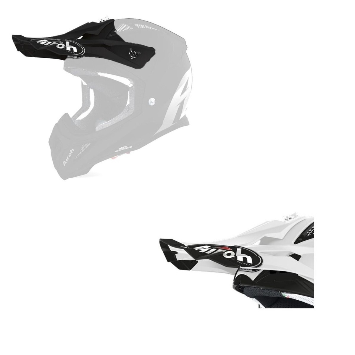 airoh aviator 2.2 helmet peak Chin Mount for Ace 2 a true masterpiece for the free Airoh Aviator 2.2 Peak Double