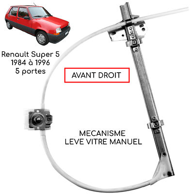 Bouton Leve-vitre De Marque Pour RENAULT SUPER 5 | Commander