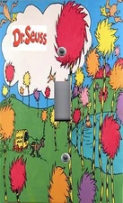 Light Switch Plate Outlet Covers ~ DR. SEUSS LORAX ONCE LER WAGON