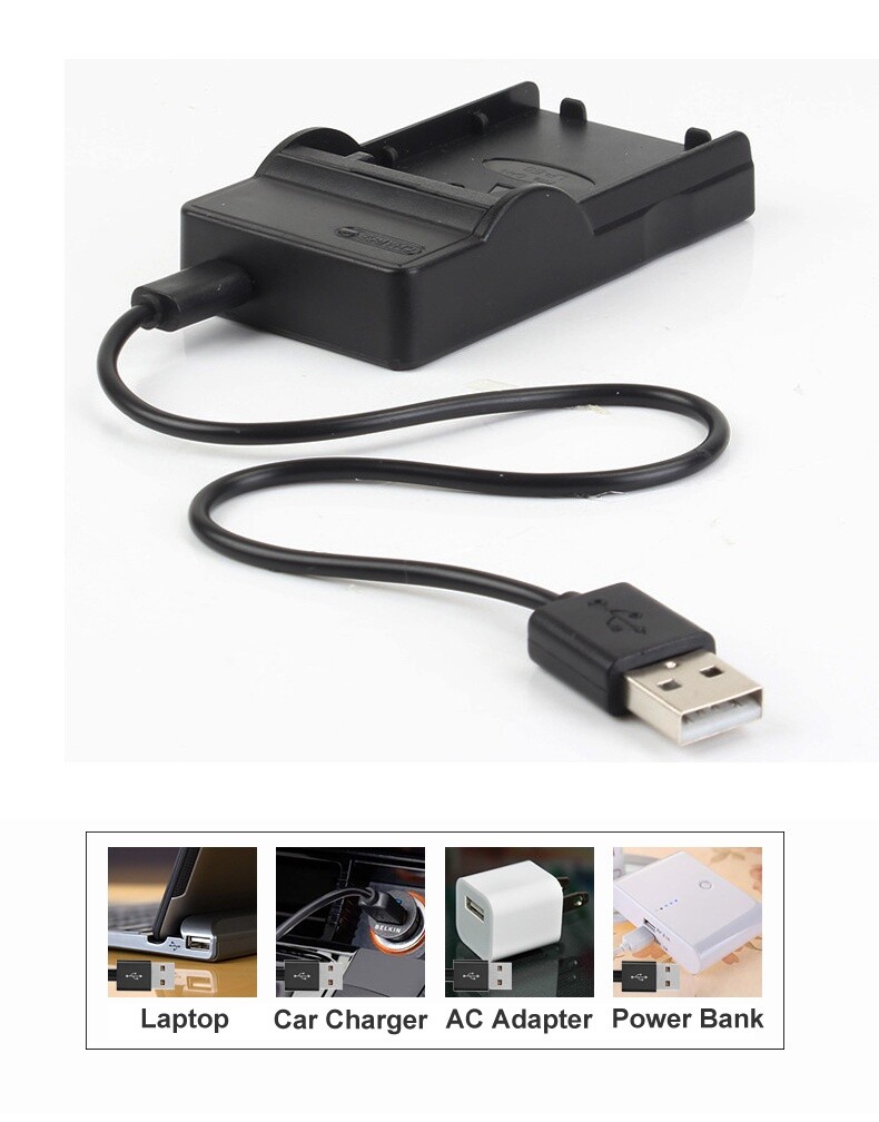 Liion Battery Pack / USB Charger For NB7L Canon PowerShot G10 G11 G12