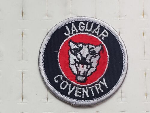 Vintage NOS patch veste chemise chapeau Jaguar Coventry voiture - Photo 1 sur 2