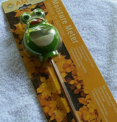 Original AM Conservation Group Moisture Meter Frog Green Save Water Garden  