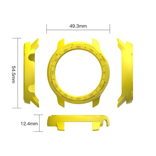 For Huami Amazfit GTR Watch 47mm Case Cover Frame Protector Buy 1 Get 1 Free - Photo 15 sur 19