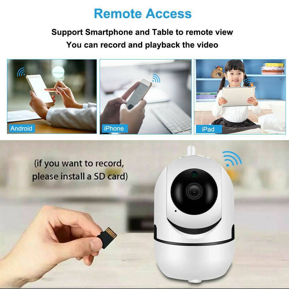 1080P Wireless Indoor WiFi Home Security Camera Nanny Baby Monitor Pet